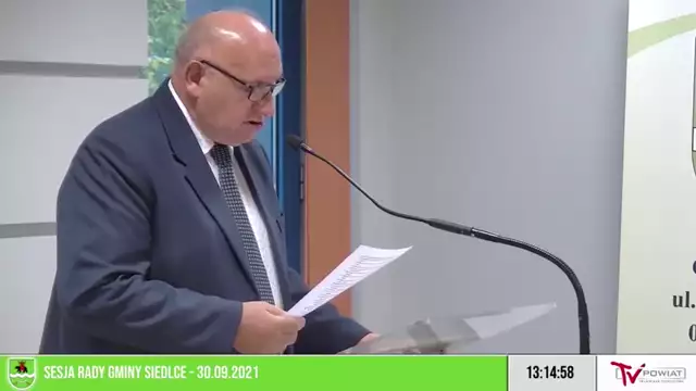 Sesja Rady Gminy Siedlce - 30.09.2021 (1)