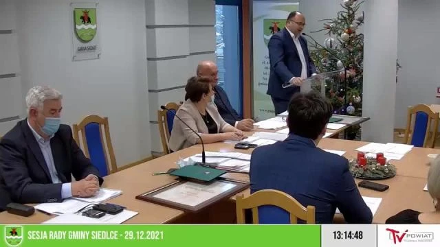 Sesja Rady Gminy Siedlce – 29.12.2021 (1)