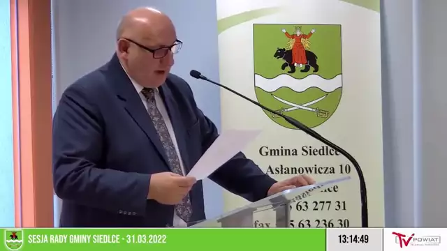 Sesja Rady Gminy Siedlce – 31.03.2022 (1)