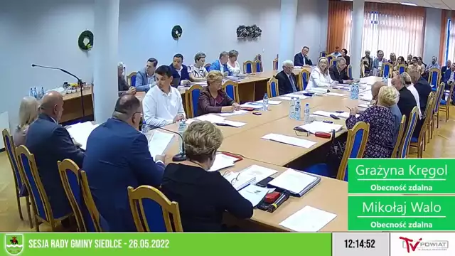 Sesja Rady Gminy Siedlce – 26.05.2022 (1)