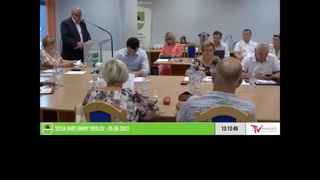 Sesja Rady Gminy Siedlce – 25.08.2022 / NAPISY (1)