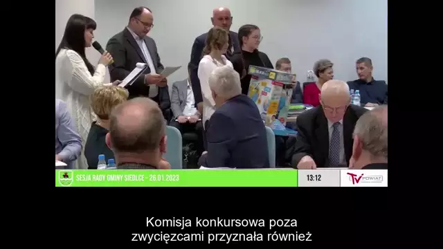 Sesja Rady Gminy Siedlce – 26.01.2023 / NAPISY (1)