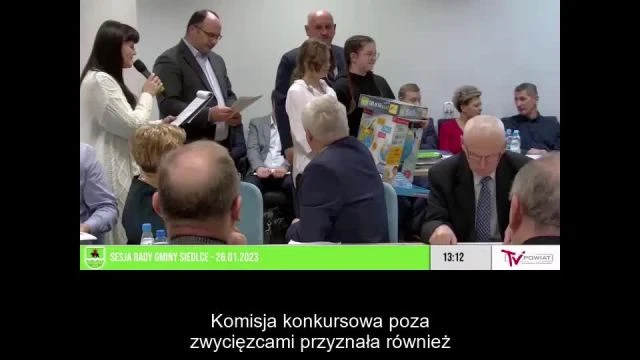 Sesja Rady Gminy Siedlce – 26.01.2023 / NAPISY (1)