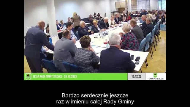 Sesja Rady Gminy Siedlce – 26.10.2023 / NAPISY (1)