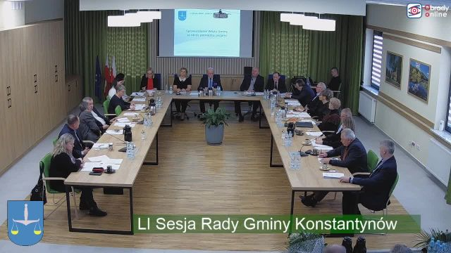 Sesja Rady Gminy Konstantynów - 08.02.2024