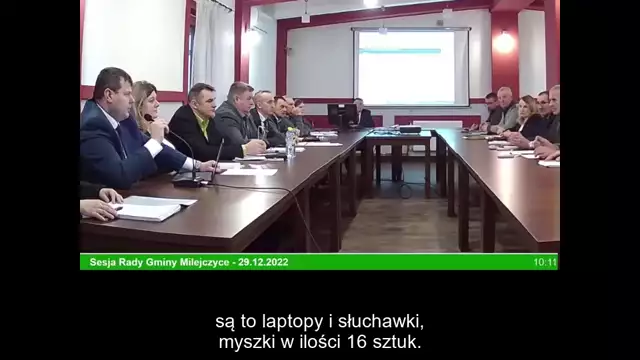 Sesja Rady Gminy Milejczyce – 29.12.2022 / NAPISY (1)