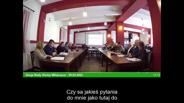 Sesja Rady Gminy Milejczyce – 29.03.2023 / NAPISY (1)