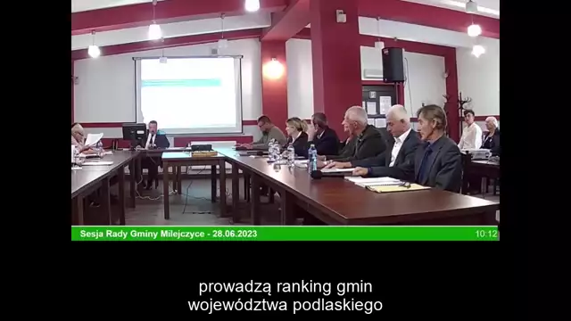 Sesja Rady Gminy Milejczyce  - 28.06.2023 / NAPISY (1)