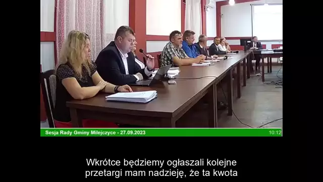 Sesja Rady Gminy Milejczyce – 27.09.2023 / NAPISY (1)