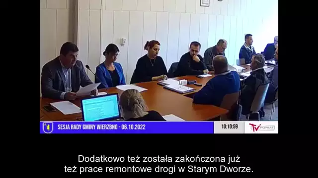 Sesja Rady Gminy Wierzbno – 06.10.2022 / NAPISY (1)