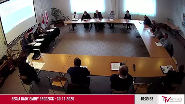 Sesja Rady Gminy Grodzisk - 30.11.2020 r. (1)