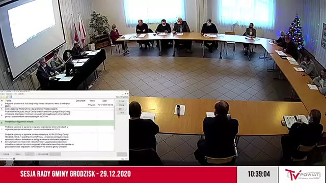 Sesja Rady Gminy Grodzisk - 29.12.2020 (1)