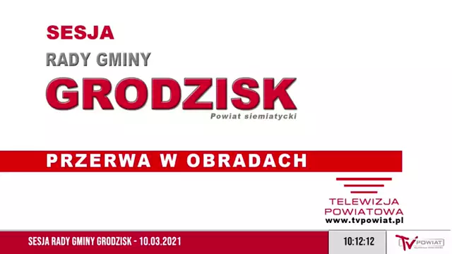 Sesja Rady Gminy Grodzisk – 10.03.2021 (1)