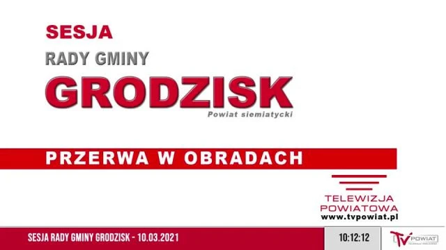 Sesja Rady Gminy Grodzisk – 10.03.2021 (1)