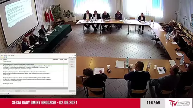 Sesja Rady Gminy Grodzisk - 02.09.2021 (1)
