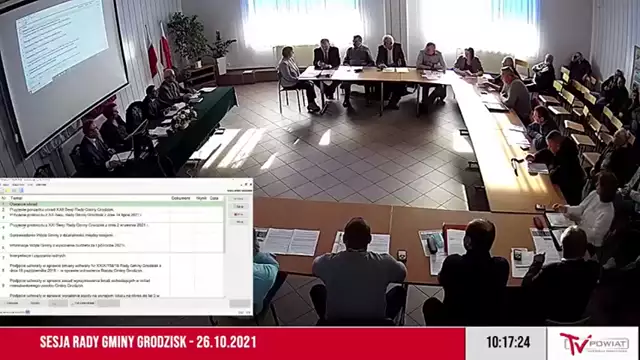 Sesja Rady Gminy Grodzisk - 26.10.2021 (1)