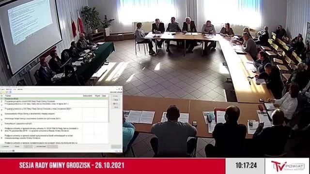 Sesja Rady Gminy Grodzisk - 26.10.2021 (1)