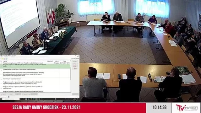 Sesja Rady Gminy Grodzisk - 23.11.2021 (1)