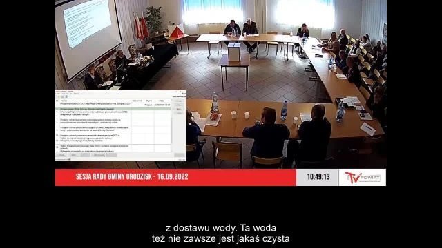 Sesja Rady Gminy Grodzisk – 16.09.2022 / NAPISY (1)