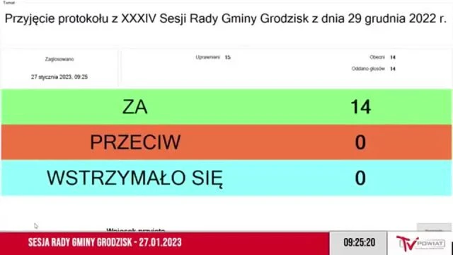 Sesja Rady Gminy Grodzisk – 27.01.2023 (1)