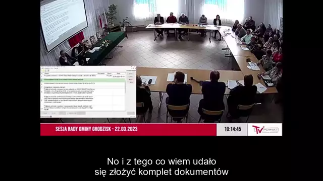 Sesja Rady Gminy Grodzisk – 22.03.2023 / NAPISY (1)
