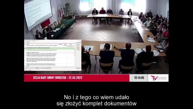 Sesja Rady Gminy Grodzisk – 22.03.2023 / NAPISY (1)