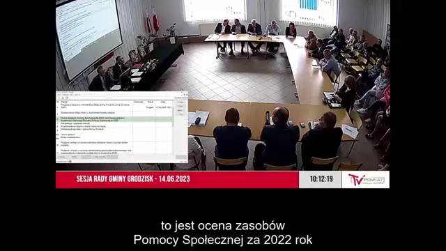 Sesja Rady Gminy Grodzisk – 14.06.2023 / NAPISY (1)