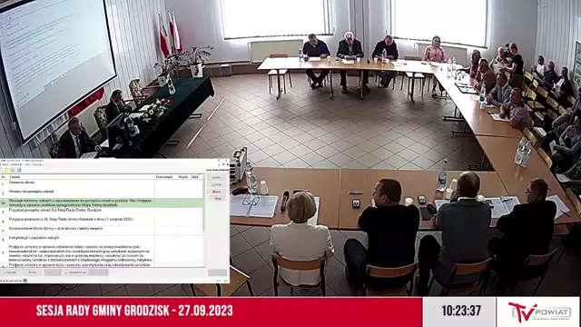 Sesja Rady Gminy Grodzisk - 27.09.2023 (1)