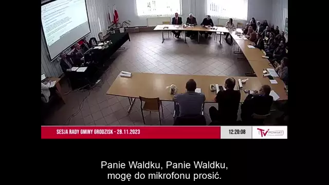 Sesja Rady Gminy Grodzisk - 28.11.2023 / NAPISY (1)
