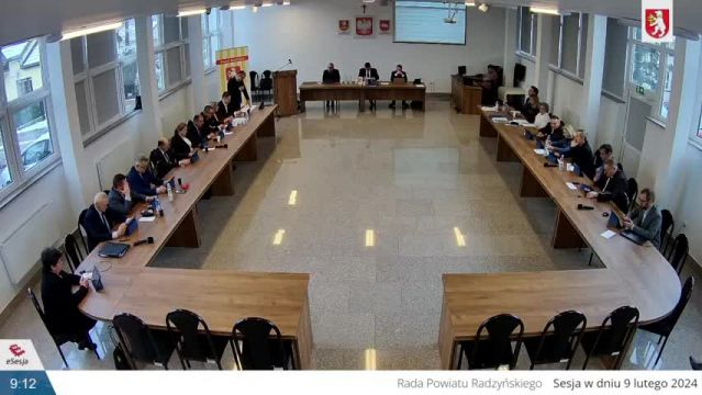 Sesja Rady Powiatu w Radzyniu Podlaskim - 09.02.2024