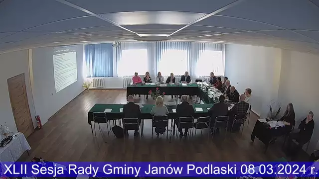 Sesja Rady Gminy Janów Podlaski - 08.03.2024