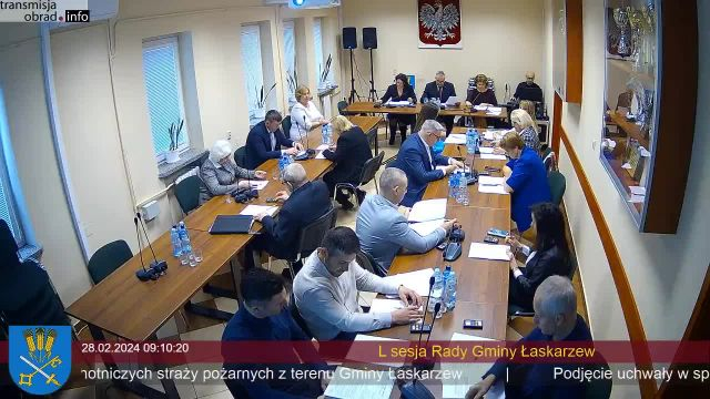 Sesja Rady Gminy Łaskarzew - 28.02.2024