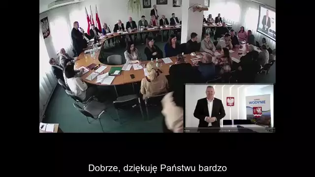 Sesja Rady Gminy Wodynie -  22.03.2024 / NAPISY