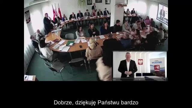Sesja Rady Gminy Wodynie -  22.03.2024 / NAPISY