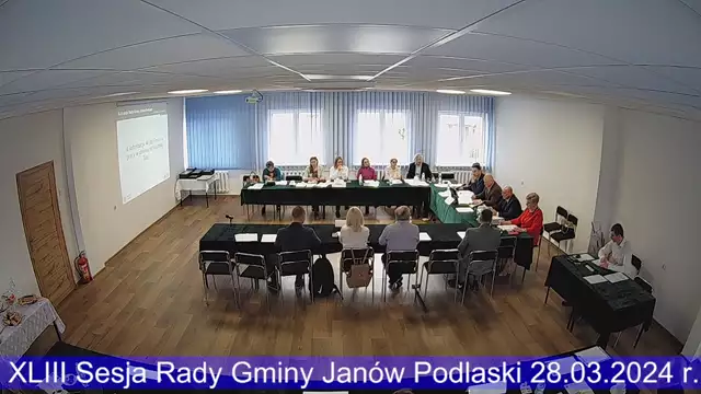 Sesja Rady Gminy Janów Podlaski - 28.03.2024