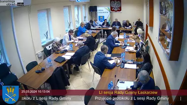 Sesja Rady Gminy Łaskarzew - 25.03.2024