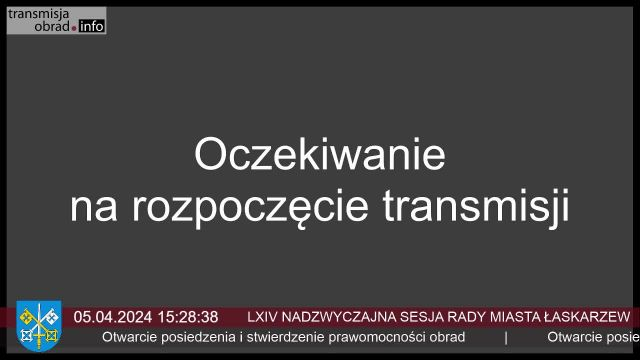 Sesja Rady Miasta Łaskarzew - 05.04.2024