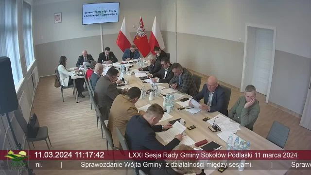 Sesja Rady Gminy Sokołów Podlaski - 11.03.2024