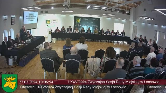 Sesja Rady Miasta Łochów - 27.03.2024
