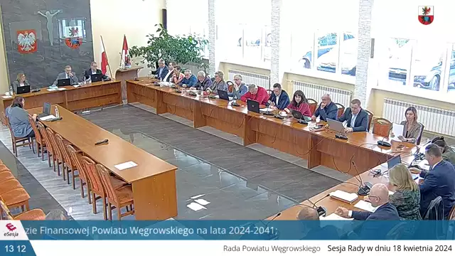 Rada Powiatu Węgrowskiego - 18.04.2024