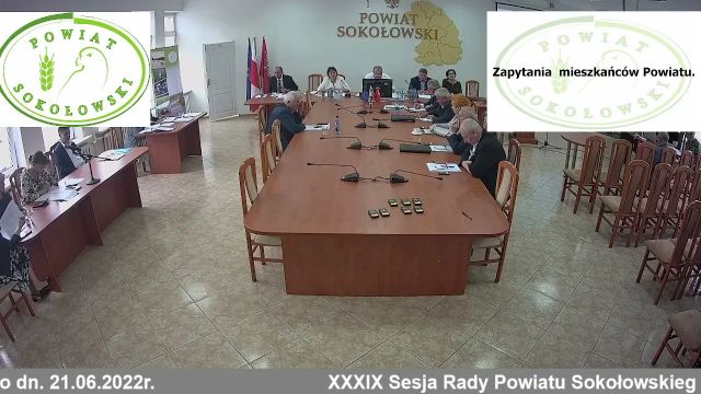 Sesja Rady Powiatu Sokołowskiego - 21.06.2022