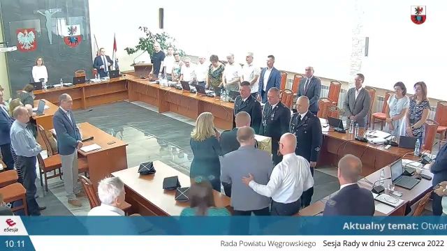 Sesja Rady Powiatu Węgrowskiego - 23.06.2022