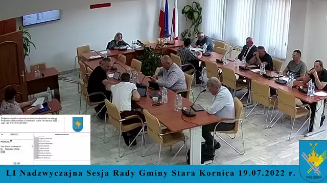 Sesja Rady Gminy Stara Kornica - 19.07.2022