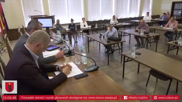 Sesja Rady Miasta Łuków - 06.06.2022