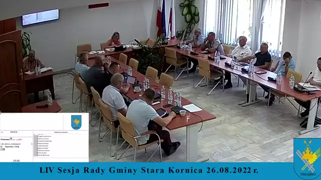 Sesja Rady Gminy Stara Kornica - 26.08.2022