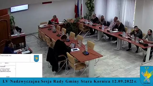 Sesja Rady Gminy Stara Kornica - 12.09.2022