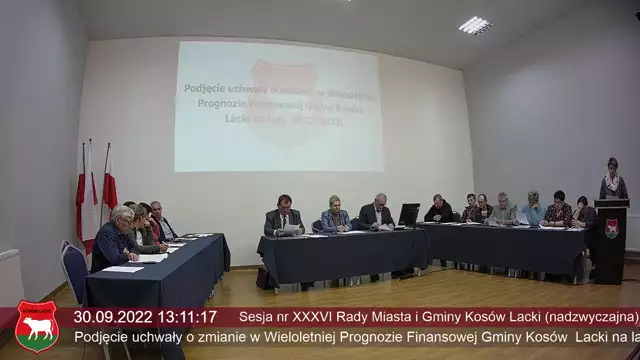 Sesja Rady Miasta i Gminy Kosów Lacki - 30.09.2022