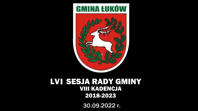 Sesja Rady Gminy Łuków - 30.09.2022