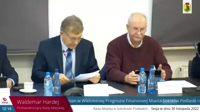Sesja Rady Miasta Sokołów Podlaski - 30.11.2022