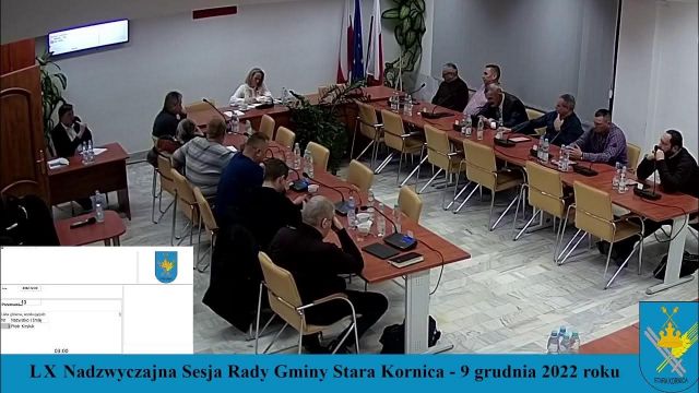 Sesja Rady Gminy Stara Kornica - 09.12.2022
